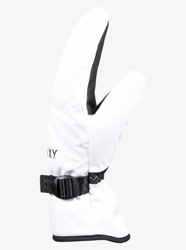 Roxy Jetty Solid Snowboard/Ski Mittens | Snow Accessories