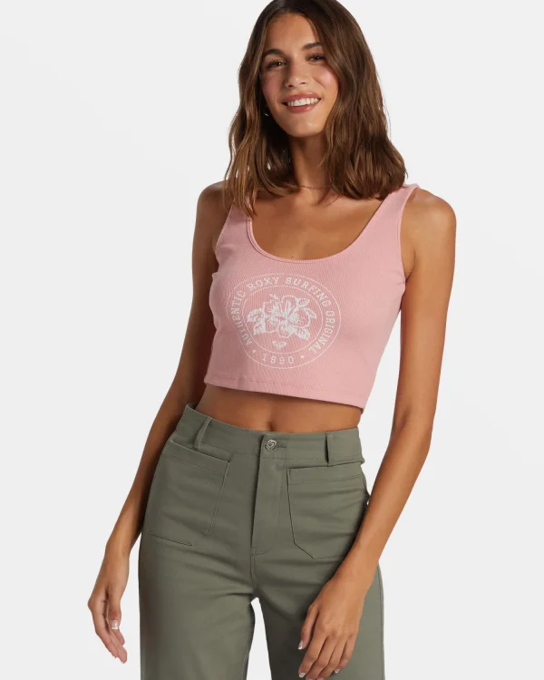 Roxy Surfing Original Cropped Tank Top | Tees & Tanks