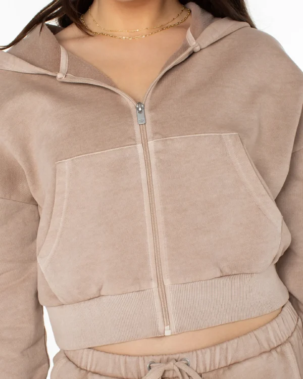 Roxy Sahara Vibes Hooded Zip Up Fleece Jacket | Fleece & Hoodies