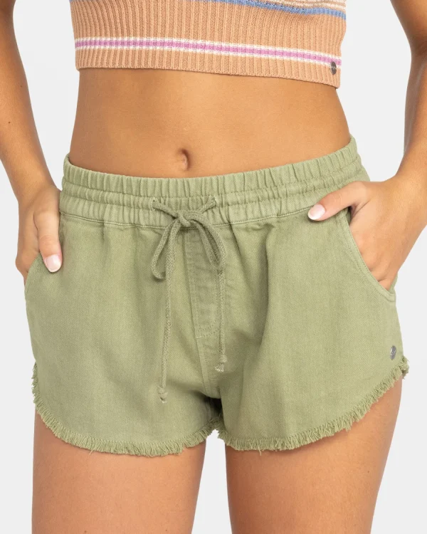 Roxy Scenic Route Elastic Waist Shorts | Shorts