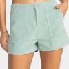 Roxy Sessions High Waist Corduroy Shorts | Shorts