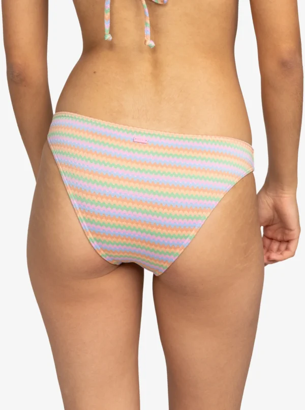Roxy Wavy Stripe Moderate Bikini Bottom | Bikini Bottoms