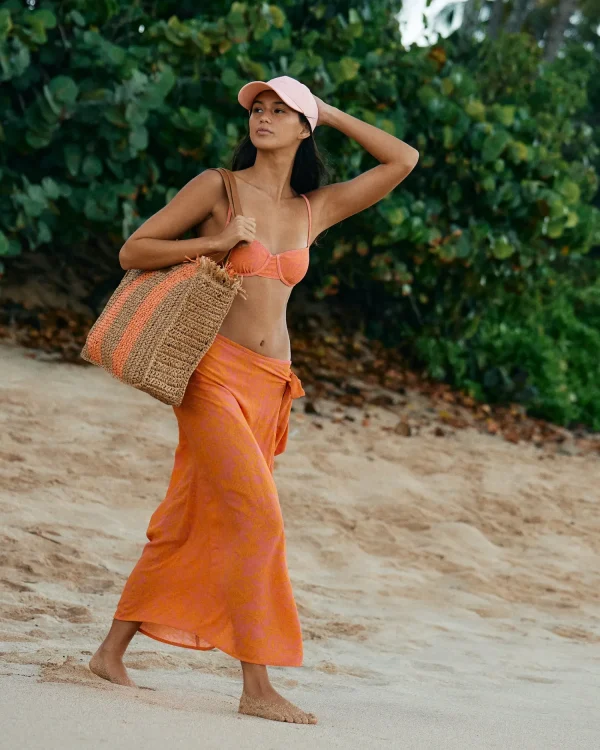 Roxy Wide Eyed Palms Woven Beach Bag | Handbags