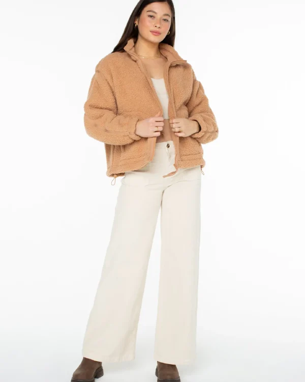 Roxy Wurlie Zip Up Fleece Jacket | Jackets | Fleece & Hoodies